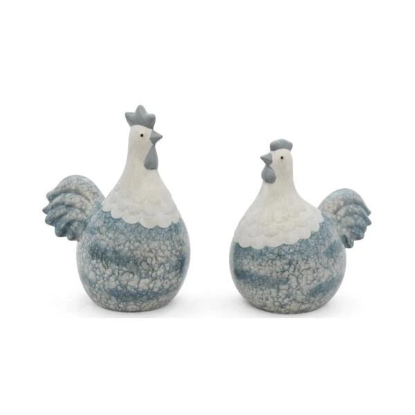 Kip Keramiek - Medium - Set Van 2 Stuks 2 Kip Keramiek - Medium - Set Van 2 Stuks - Afbeelding 2
