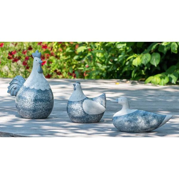 Kip Keramiek - Medium - Set Van 2 Stuks 3 Kip Keramiek - Medium - Set Van 2 Stuks - Afbeelding 3