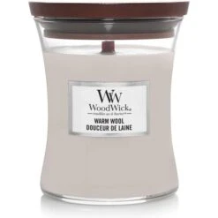 WoodWick Medium Candle - Warm Wool