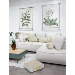 Wanddoek Met Bloemen Soler - 106 × 140 Cm -Tuin En Buiten 1653378452 2 600