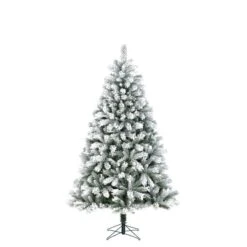 Kunststof Kerstboom Chandler Frosted Black Box - 185 Cm -Tuin En Buiten 1662384645 4 600