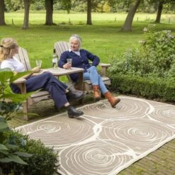 ESSCHERT DESIGN Tuintapijt Rechthoekig Jaarringen - 241 X 151 Cm 7 ESSCHERT DESIGN Tuintapijt Rechthoekig Jaarringen - 241 X 151 Cm -Tuin En Buiten 1707122523 4 600