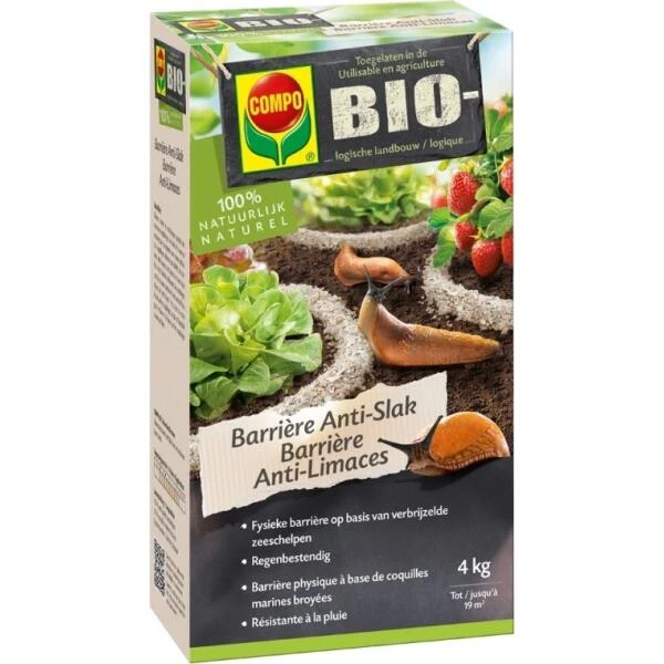 Barrière Tegen Slakken - 100% Natuurlijk 1 Barrière Tegen Slakken - 100% Natuurlijk