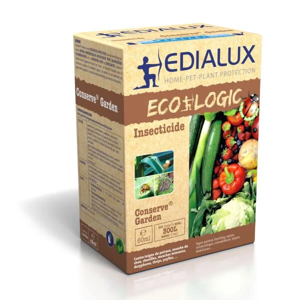 EDIALUX Ecologisch Insecticide Groenten, Fruit En Sierplanten 60 Ml 1 EDIALUX Ecologisch Insecticide Groenten, Fruit En Sierplanten 60 Ml