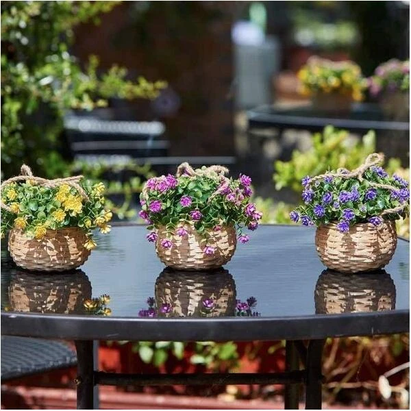 Bloemenmand Hangend - Kunststof 1 Bloemenmand Hangend - Kunststof