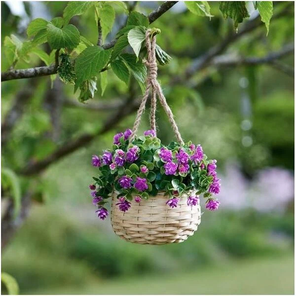 Bloemenmand Hangend - Kunststof 2 Bloemenmand Hangend - Kunststof - Afbeelding 2