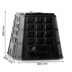 Compostvat Zwart 420 Liter 7 Compostvat Zwart 420 Liter -Tuin En Buiten compostvat zwart 400 liter 1504766156 1 600