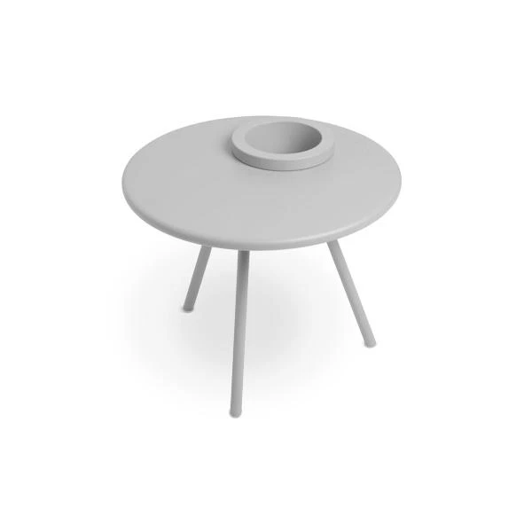 Bijzettafel Fatboy® Bakkes Ø60 Cm - Lichtgrijs 1 Bijzettafel Fatboy® Bakkes Ø60 Cm - Lichtgrijs