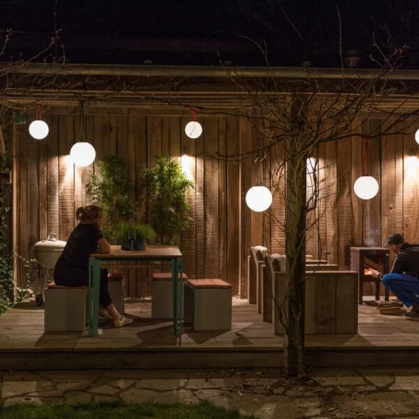 Buitenlamp Fatboy® Bolleke - LED Draadloos Lichtgrijs 3 Buitenlamp Fatboy® Bolleke - LED Draadloos Lichtgrijs - Afbeelding 3