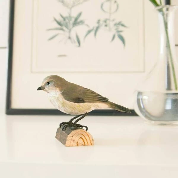 Tjiftjaf In Lindenhout - Handgemaakt 2 Tjiftjaf In Lindenhout - Handgemaakt - Afbeelding 2