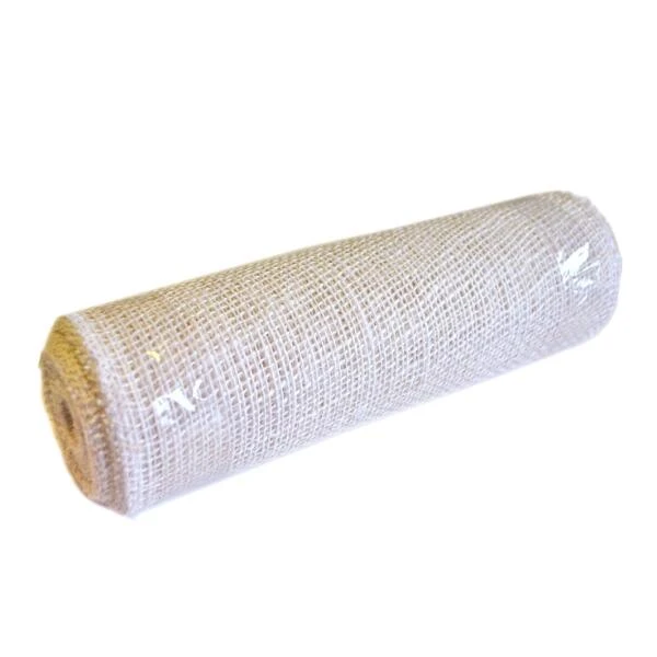 Jute Rol 25 Cm - Ivoor Wit 1 Jute Rol 25 Cm - Ivoor Wit