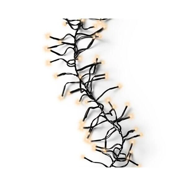 Kerstverlichting Cluster 768 Led Zwart Met Dimmer - 6 M 1 Kerstverlichting Cluster 768 Led Zwart Met Dimmer - 6 M