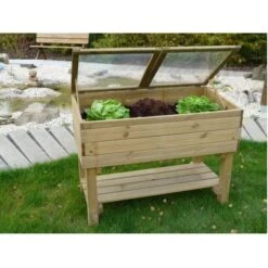 Moestuinbak Verhoogd In Grenen - 120 ร 60 ร 90 Cm