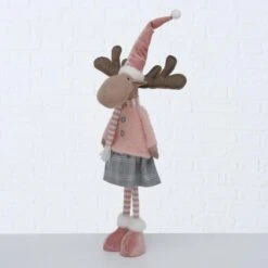 Moose Milvyo - Eland In Kerstoutfit 55 Cm - Set Van 2 Stuks 8 Moose Milvyo - Eland In Kerstoutfit 55 Cm - Set Van 2 Stuks -Tuin En Buiten moosse milvyo 55 cm 1638874790 3 600