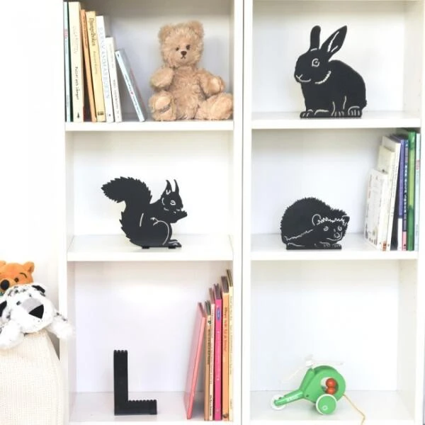 Silhouet Etende Eekhoorn - Decoratief 3 Silhouet Etende Eekhoorn - Decoratief - Afbeelding 3