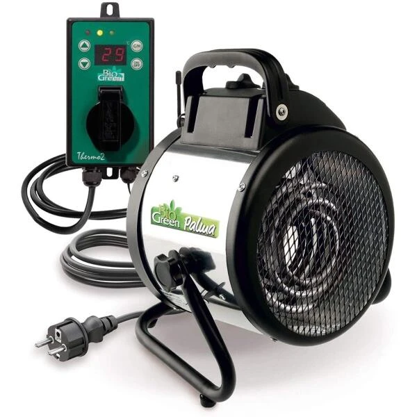 Serre/Kasverwarming En Ventilator In 1 Met Digitale Thermostaat 1 Serre/Kasverwarming En Ventilator In 1 Met Digitale Thermostaat