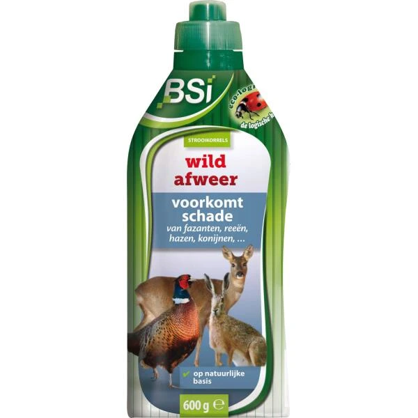BSI Wild Afweer Ecologisch Strooigranulaat - 600 G 1 BSI Wild Afweer Ecologisch Strooigranulaat - 600 G