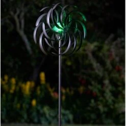 Windspinner Spiro Dubbel - Solar -Tuin En Buiten windspinner spiro dubbel solar 1492524822 4 600