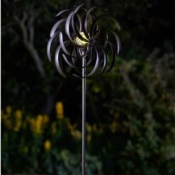 Windspinner Spiro Dubbel - Solar -Tuin En Buiten windspinner spiro dubbel solar 1492524822 5 600