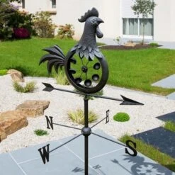 Windwijzer Haan Rocky Met Windspinner