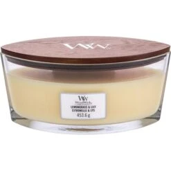 WoodWick Ellipse Candle - Lemongrass & Lily