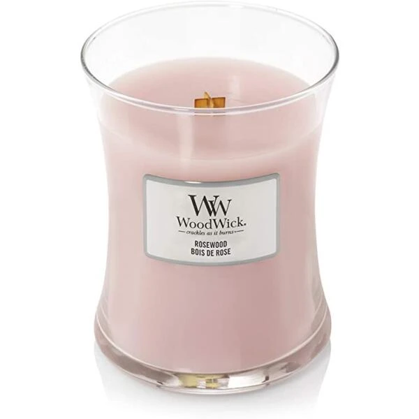 WoodWick Medium Candle - Rosewood 1 WoodWick Medium Candle - Rosewood